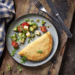 Omelette demi-lune fromage | Cocotine