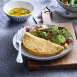 Omelette demi-lune jambon fromage | Cocotine