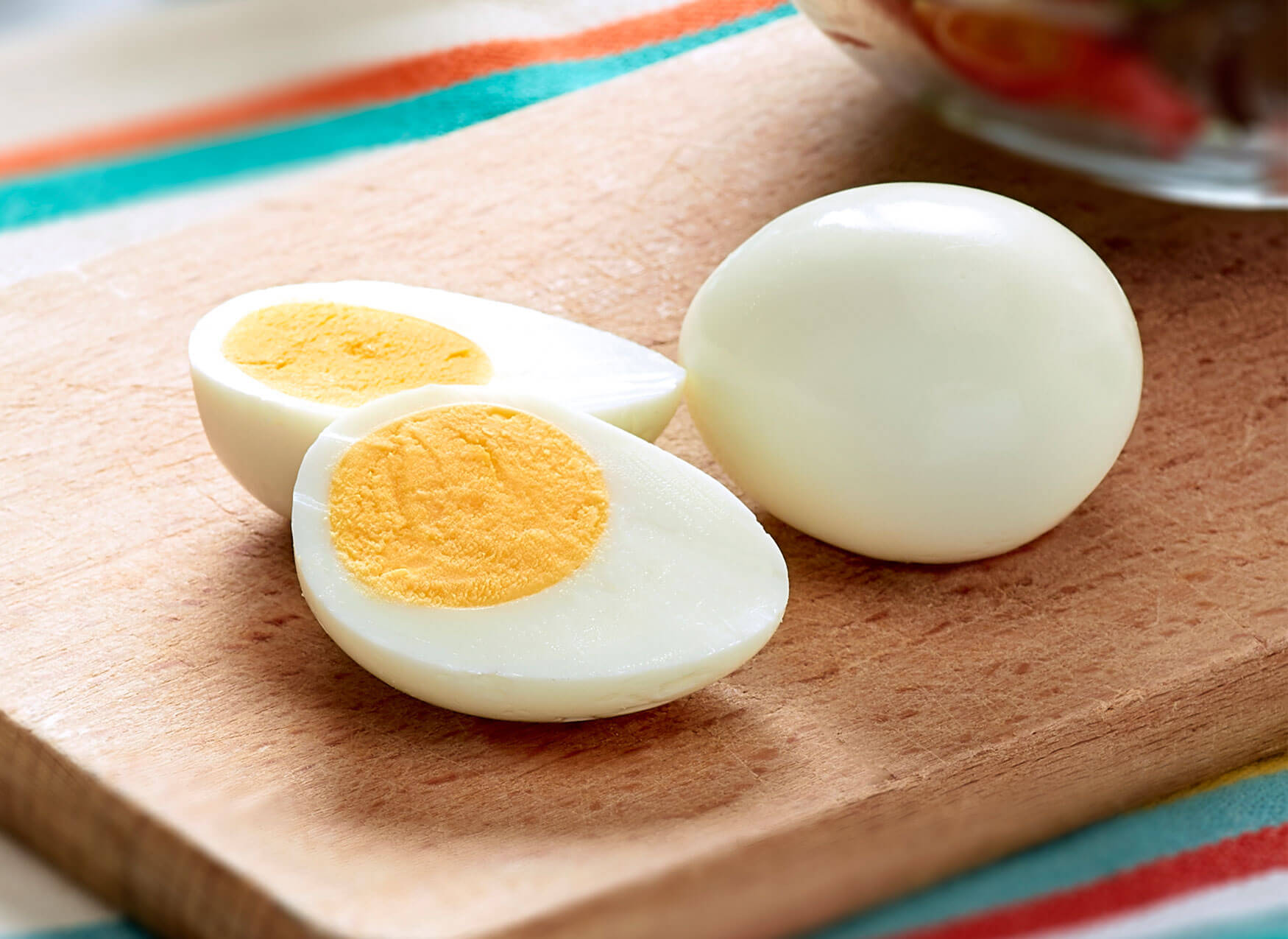 Huevo duro sin cáscara - Cocotine