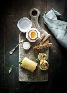 Weichgekochtes Ei & Egg Wrap | Cocotine